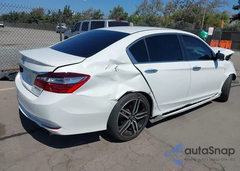 2016 Honda Accord Sport from USA, damaged, VIN 1HGCR2F55GA182091